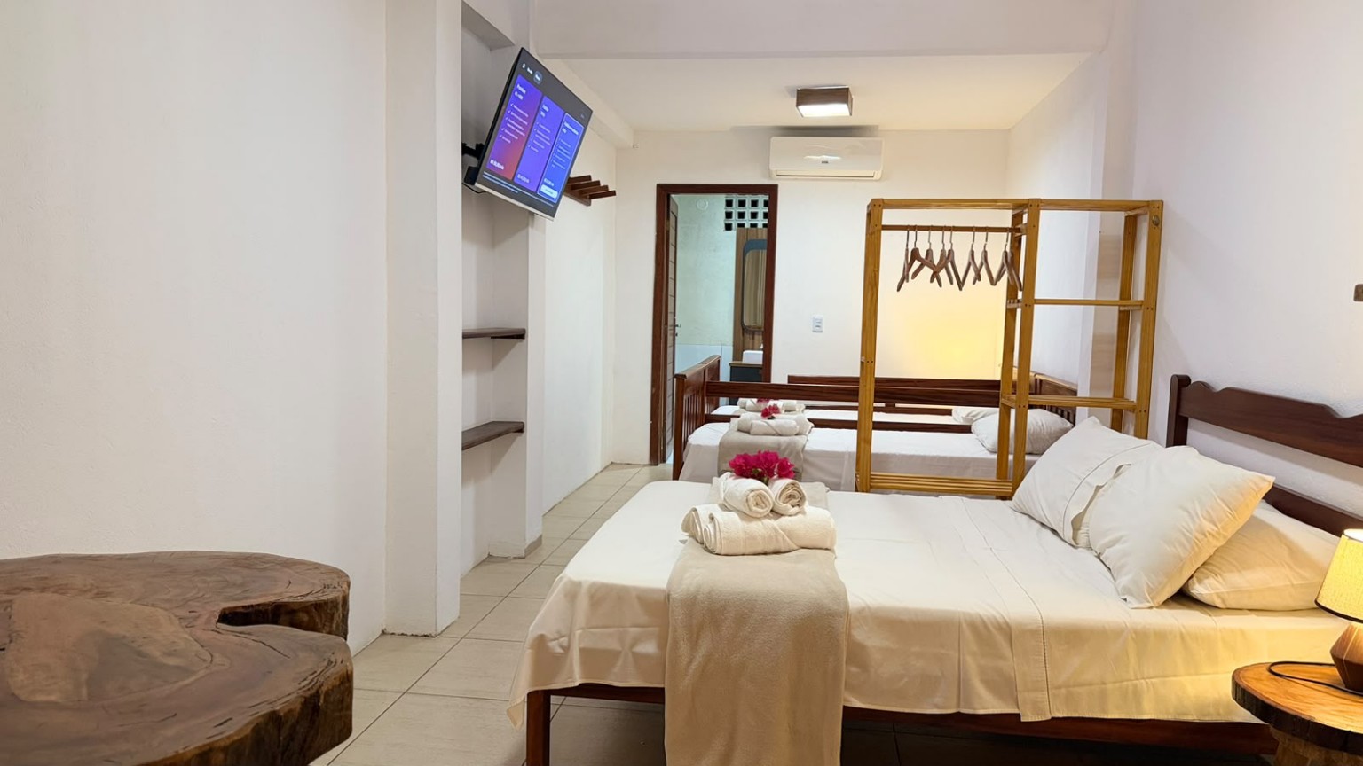 Quarto climatizado